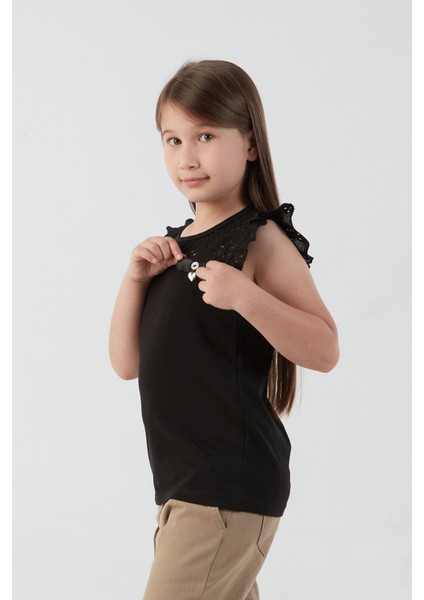 Nakışlı F Harf Armalı Kız Çocuk Bluz fiyatları