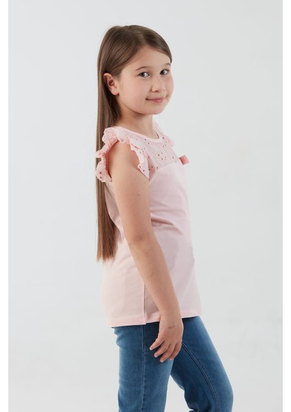 Nakışlı F Harf Armalı Kız Çocuk Bluz fiyatları