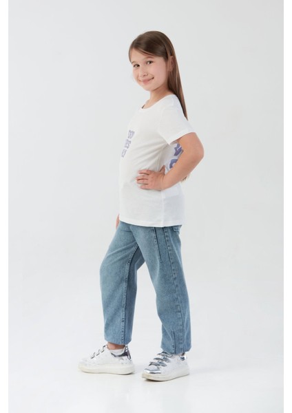 Good Vibes Only Yazı Baskılı Kız Çocuk Tişört fiyatları