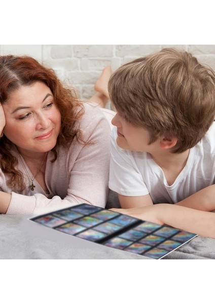 Koleksiyonluk Kart Klasörü Albümü 360 Kart Tutucu 9 Cepli Ticaret Kartı Klasörü Albümü Büyük Kapasiteli Kart Klasörü Defteri Doğum Günleri Noel Ve Partiler Için