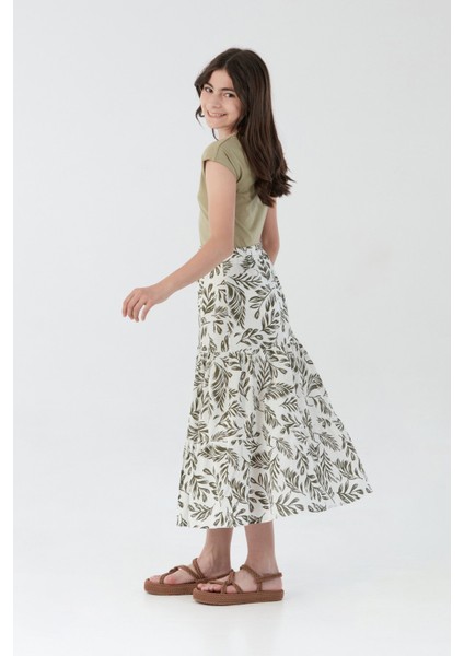 Desenli Midi Boy Kız Çocuk Etek indirimleri