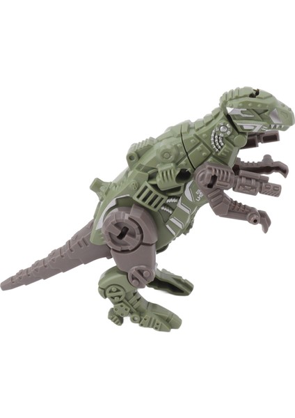 Çocuklar Için Dinozor Dönüşen Robot Oyuncakları Aksiyon Figürü 3 Şekil Dinozor Dönüştürücü Oyuncak Türü 2 modelleri