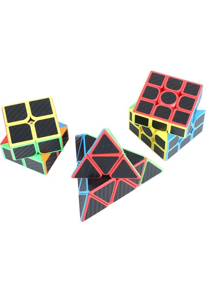 Hız Bulmaca Oyuncak Seti 2x2 3x3 Üçgen Şekilli Hız Bulmaca Eğitici Oyuncak Çocuk Yetişkin Için fırsatları