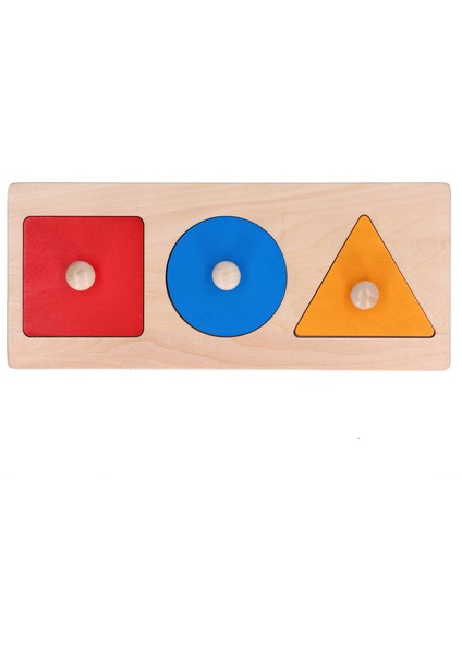 Ahşap Geometrik Eşleştirme Tahtası Renk Şekil Biliş Eğitici Çocuklar Çocuk Oyuncağı Geometrik Şekil