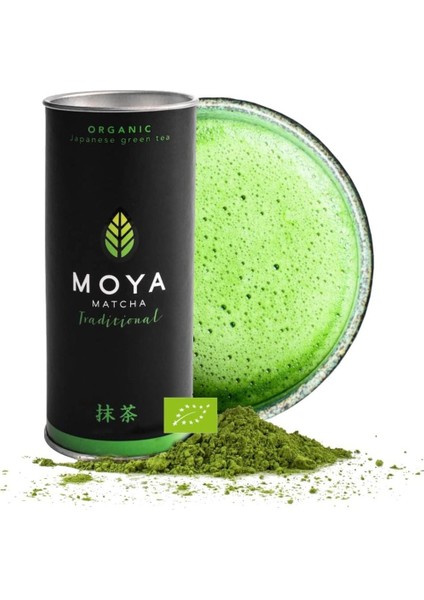 Organik Matcha Seti 30G Toz Çay Kaseli ve Bambu Çırpıcılı Seremoni Başlangıç Seti