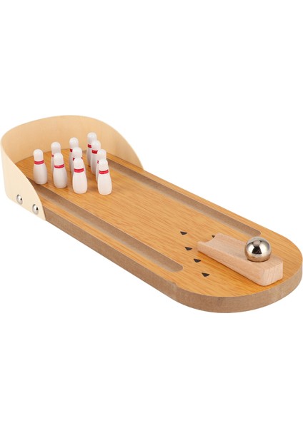 Ahşap Çocuk Bowling Oyuncak Masaüstü Ebeveynçocuk Etkileşimli Mini Bowling Oyuncak Oyunu (Mini Bowling Oyuncağı) (Yurt Dışından)