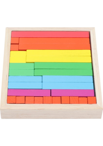 Ahşap Sayma Çubukları Renkli Cuisenaire Çubukları Çocuklar Için Bireysel Set Sayma Ev Okulu Malzemeleri modelleri