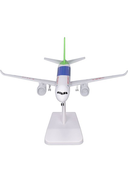 Diecast Ticari Uçak Modeli Alaşım Ev Simüle Edilmiş Nefis Uçak Modeli Oyuncak Dekorasyon Koleksiyonu (Yurt Dışından)