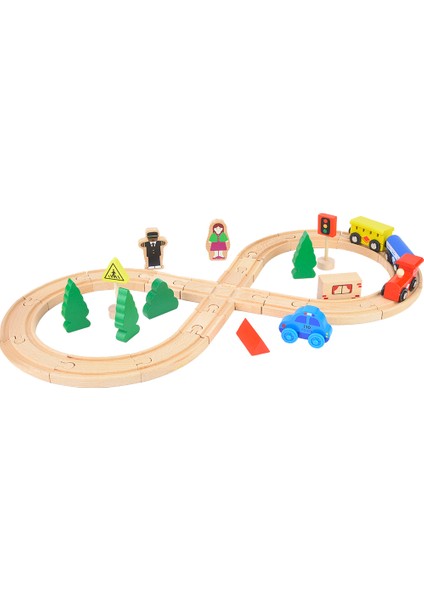 Çok Işlevli Ahşap Raylı Araba Montajı Renkli Raylı Tren Çocuklar Akıllı Oyuncak Erkek si