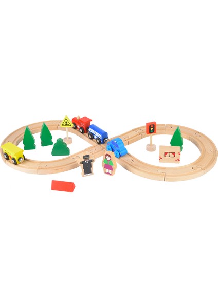 Çok Işlevli Ahşap Raylı Araba Montajı Renkli Raylı Tren Çocuklar Akıllı Oyuncak Erkek si
