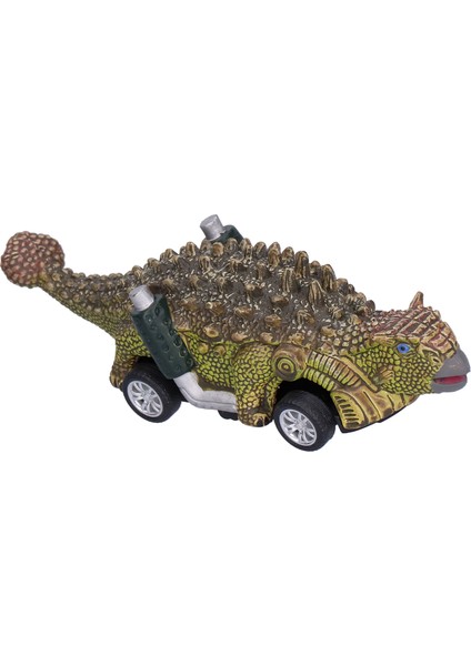 Dinozor Geri Çekilebilir Araçlar Oyuncak Dinozor Modelleme Arabası Erkek Kız Çocuklar Için Doğum Günü ankylosaur