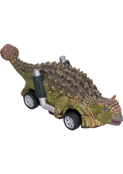 Dinozor Geri Çekilebilir Araçlar Oyuncak Dinozor Modelleme Arabası Erkek Kız Çocuklar Için Doğum Günü ankylosaur