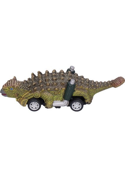 Dinozor Geri Çekilebilir Araçlar Oyuncak Dinozor Modelleme Arabası Erkek Kız Çocuklar Için Doğum Günü ankylosaur