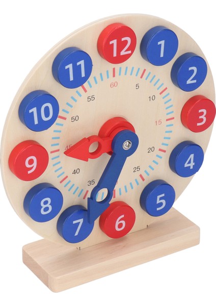 Çocuklar Için Öğrenme Saati Zaman Aktivite Seti 12 Saatlik Öğretim Gösterimi Saati Okul Için Zaman Ve Erken Matematik Becerilerini Geliştirir