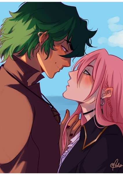 Matchablossom Pirate Au (Yetişkin Versiyonu) Tablo Ahşap Poster Dekoratif