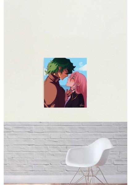 Matchablossom Pirate Au (Yetişkin Versiyonu) Tablo Ahşap Poster Dekoratif modelleri