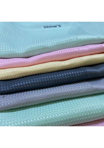 Shines Fabrika Satış Mağazası Shine's 10'lu Renkli Mikrofiber Temizlik Bezi, Banyo, Mutfak, Cam, Araba ve Tüm Yüzeyler