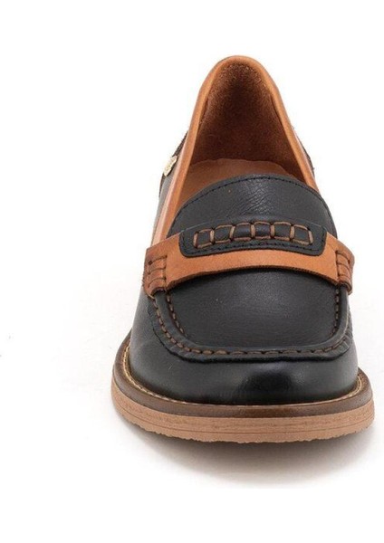 D25YA-3260 Kadın Deri Loafer Ayakkabı modelleri