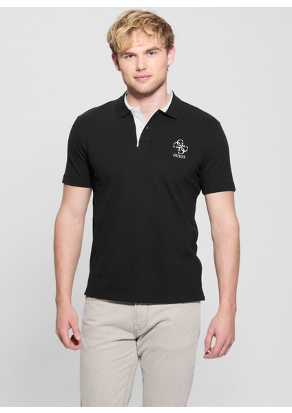 Desenli Siyah Erkek Polo T-Shirt M5GP60K7O64JBLK Lyle Ss Polo fiyatları