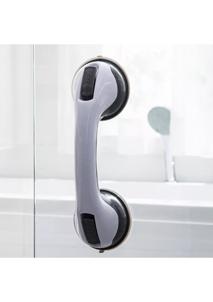 Vantuzlu Banyo Tutacağı - Kayma Düşme Önleyici Kilitli Tutunma Barı fırsatları
