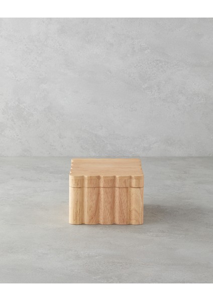 Morro Dekoratif Kutu 15,5X15,5X10 cm Açık Kahverengi