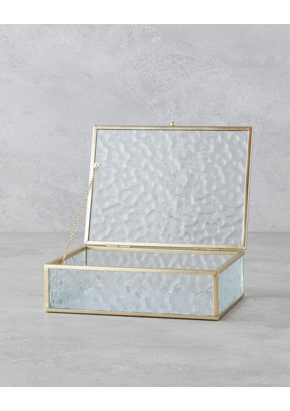 Fancy Dekoratif Kutu 20X15 cm Gold