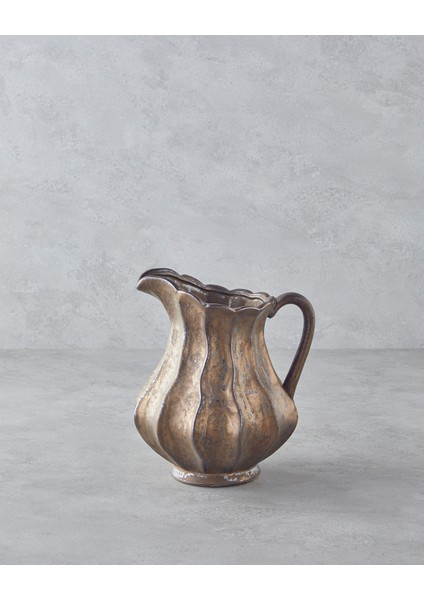Toscana Seramik Vazo 24,5 cm Bronz