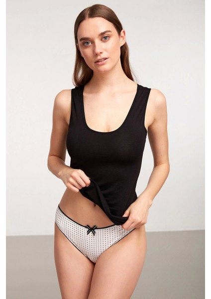 Kom Singlet Pamuklu Kalın Askılı Atlet