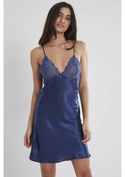 Pierre Cardin 624 Bayan Battal Kısa Saten Gecelik fırsatları