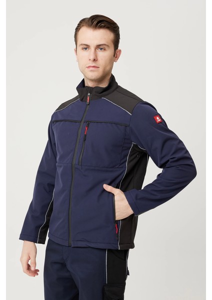 Allium Softshell Mont Suya Dayanıklı Rüzgar Kesici Termal Iç Astarlı