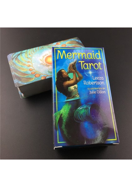 78 Adet TT05 Stili Deniz Kızı Tarot Masa Oyunları Kartları Oyun Kartı Oyunu Eğlence Rehberlik Kehanet Kader Tarot Partisi Tedarik (Yurt Dışından)