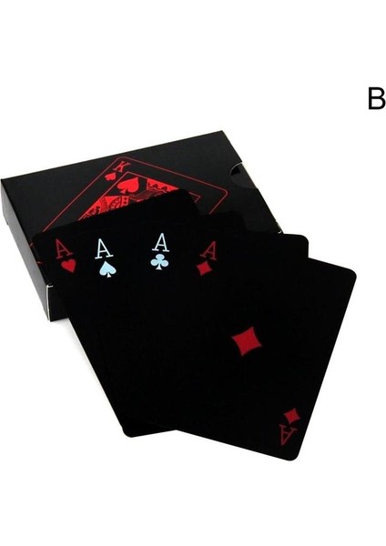 Kırmızı Stil Vc Plastik Oyun Kartları Su Geçirmez Dayanıklı Poker Klasik Trick Tool Box-Dolu Açık Hava Etkinlikleri Çocuk Yetişkin Oyuncakları (Yurt Dışından)