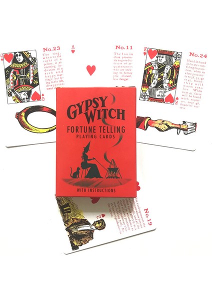 Oracle Tarzı Şapkalar Çingene Cadı Tarot Kartı Oracle Kart Eğlence Partisi Kartları Masa Oyunu 55 Kart Tarot ve Çeşitli Tarot Seçenekleri (Yurt Dışından)