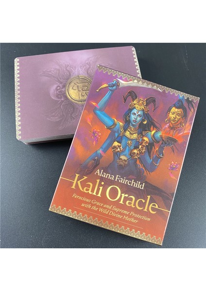 55 Adet TS21 Stili Kali Oracle Kartları Tam Ingilizce Klasik Masa Oyunları Kartları Yaratıcı Oracle Kehanet Masa Oyunu Pdf'li Tarot Kartları (Yurt Dışından)