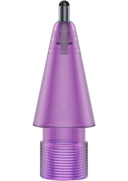 Apple Pencil (2. Nesil)/kalem (1. Nesil)/kalem (Usb-C)/pencil Pro Tips 2b Damping Silent-Fine Point/transparent Purple Için (Yurt Dışından)