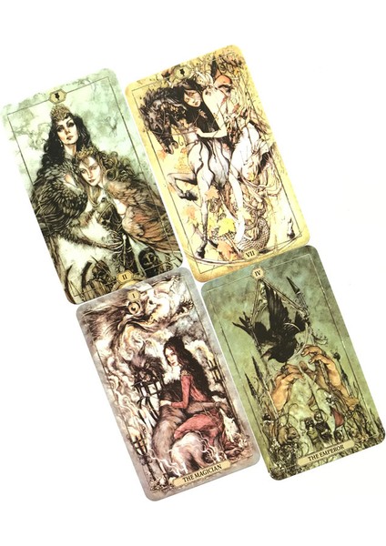 Okyanus Tarot Stili 78CARD Hush Tarot Deck Kader Kehanet Tahta Oyunu Tarot ve Çeşitli Tarot Seçenekleri Için Oracle Kartı (Yurt Dışından)