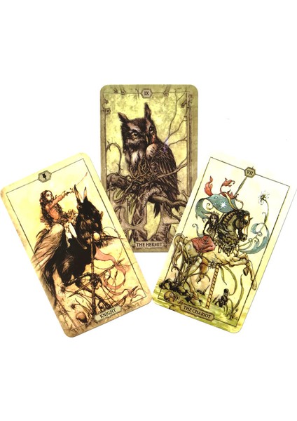 Okyanus Tarot Stili 78CARD Hush Tarot Deck Kader Kehanet Tahta Oyunu Tarot ve Çeşitli Tarot Seçenekleri Için Oracle Kartı (Yurt Dışından)