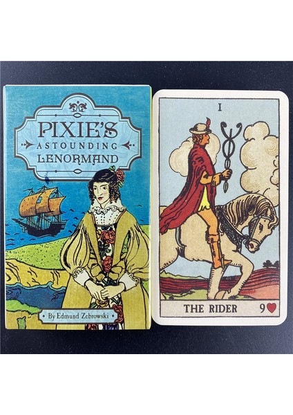 48 Adet TS15 Stili Yeni Tarot Kartları Pixies Şaşırtıcı Lenormand Kehanet Güverte Eğlence Parti Masa Oyunu Kartları (Yurt Dışından)