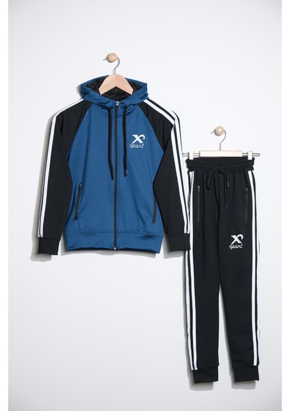Unisex Dalgıç Kumaş Spor Çocuk Eşofman Takımı ESF.2525