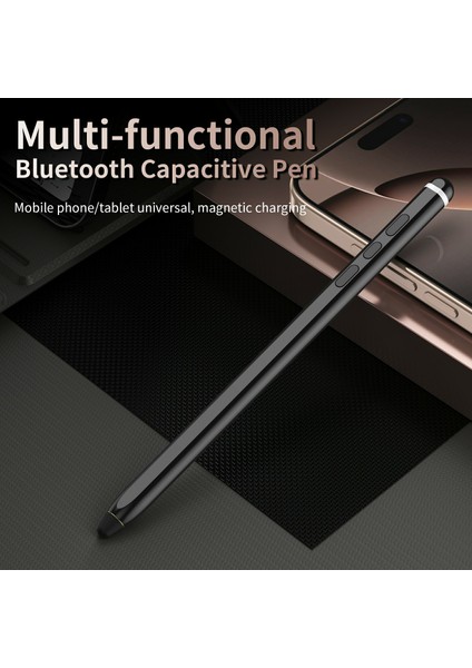 Tablet Telefon Kalemi Hassas Yazı Şarj Edilebilir Kapasitif Kalem-Siyah (Yurt Dışından) fiyatları