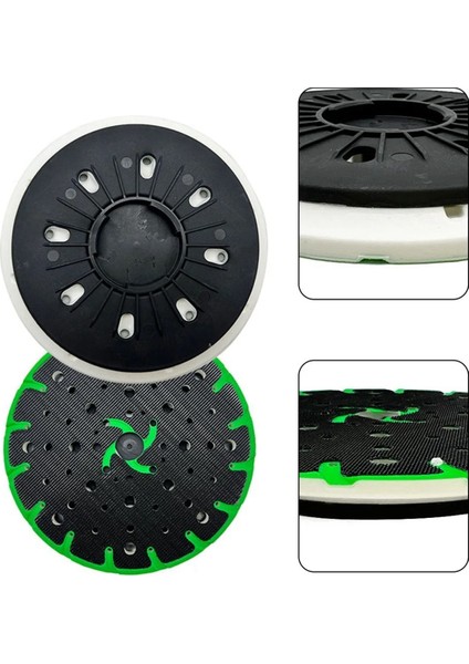 6 Inç 202463 Zımpara Pedi 150MM Parlatma Tekerleği Destek Pedi (Yurt Dışından)