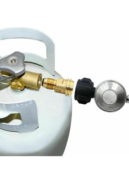 Propan Tank Adaptörü Pol Lp Tank Servis Vanasını Qcc1/tip1'e Dönüştürür (Yurt Dışından)