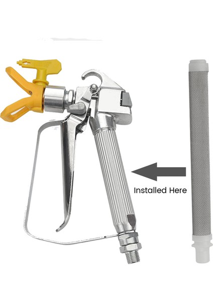 10 Paket Filtre Onarım Aletleri Airless 60 Mesh Filtre (Yurt Dışından)