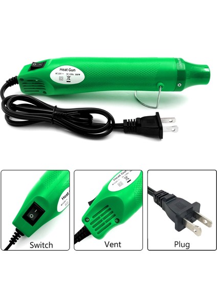 Taşınabilir Sıcak Hava Makinesi Mini Sıcak Hava Makinesi Abd Fişi Yeşil (Yurt Dışından) fırsatları