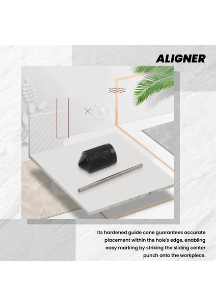Evrensel Transfer Delgisi ve Hizalayıcı Büyük (3/8 Inç Ila 1 Inç) (Yurt Dışından)