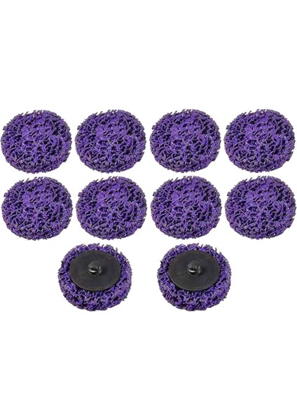 10 Adet 2 Inç 50MM Boya ve Pas Araba Için Şerit ve Temizleme Diski (Yurt Dışından)
