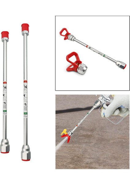 Sprey Uzatma Çubuğu Taşınabilir Profesyonel Yedek Parça Değiştirin, 30CM (Yurt Dışından)