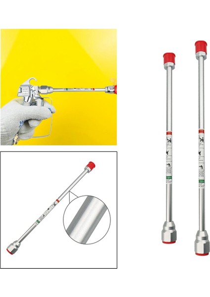 Sprey Uzatma Çubuğu Taşınabilir Profesyonel Yedek Parça Değiştirin, 30CM (Yurt Dışından)