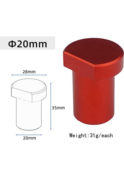 6 Çeneli Kelepçeleme, Masalarda Kelepçeleme Mengenesi 20MM (Yurt Dışından)