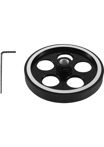 300MMX10MM Endüstriyel Alüminyum Kauçuk Ölçüm Kodlayıcı Metre Tekerleği (Yurt Dışından)